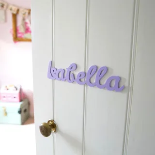 Acrylic Name Sign