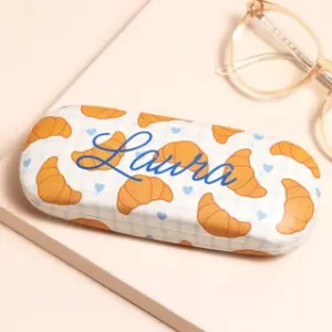 Personalised Name Sass & Belle Croissant Glasses Case