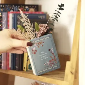 Personalised Once Upon A Time Mini Book Vase