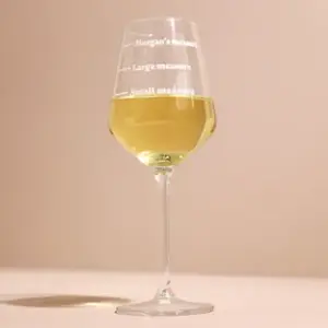 Personalised Your Measure Wine Glass